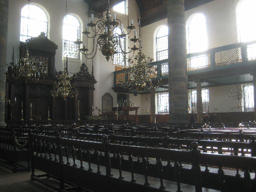 The Portuguese Synagogue, part of the Jewish Museum complex