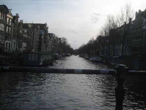 The view resting at the end of the Amsterdam portion of a very long day covering three calendar days and three major cities, San Francisco, Amsterdam, and Kyiv