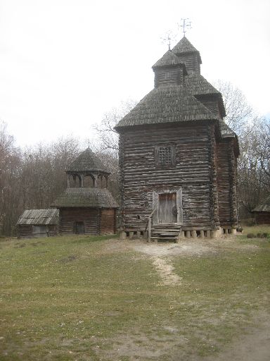 Another 'village' church (after the Polissya village, Kysorychi, in the Rivno region, 1784)